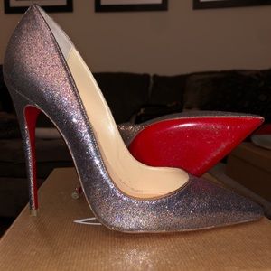 Christian Louboutin So Kate 120 Glitter mini